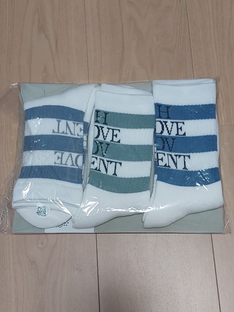 【未使用】my loads are light ソックス３足セット