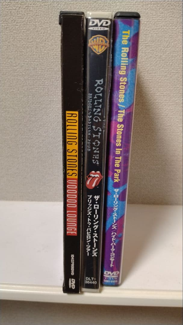 オフィシャルライブＤＶＤ ３セット ローリングストーンズ