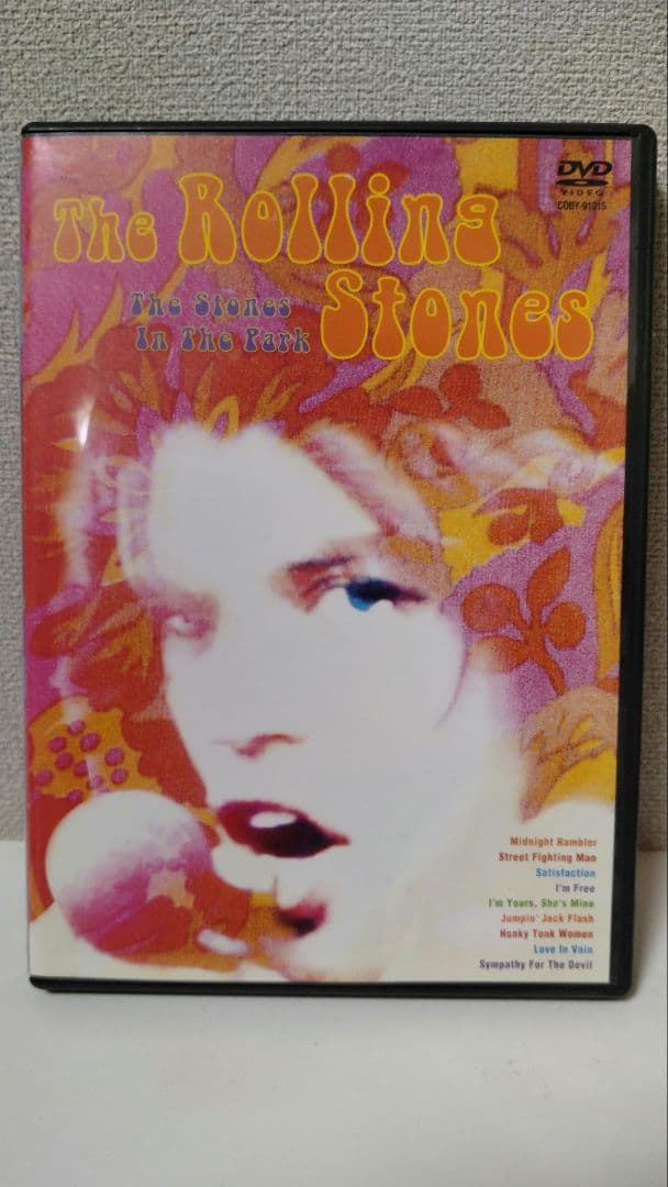 オフィシャルライブＤＶＤ ３セット ローリングストーンズ
