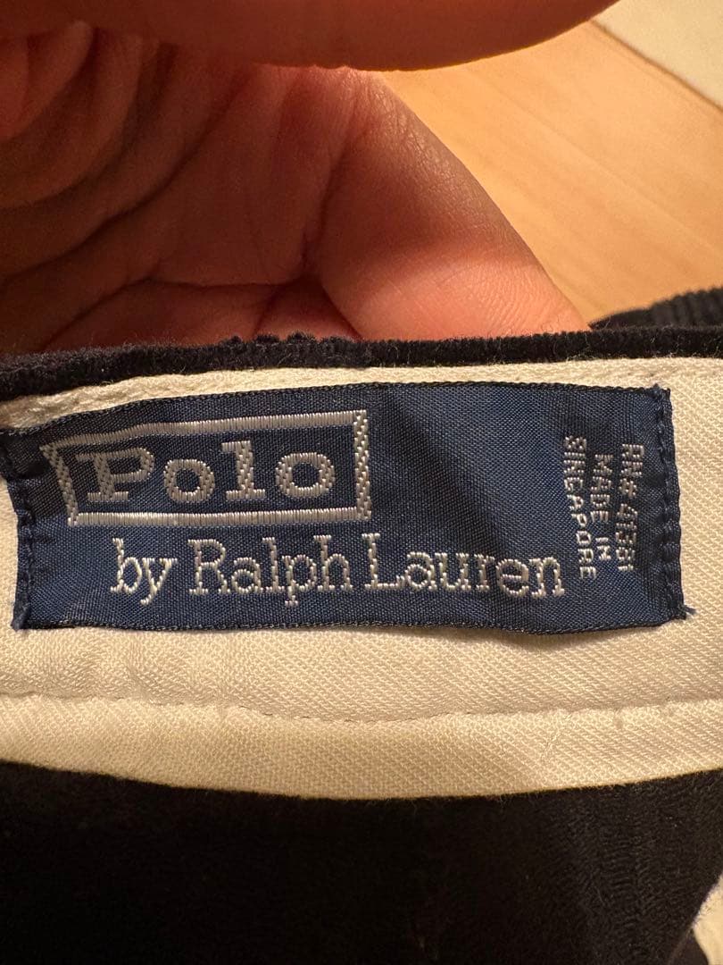 ラルフローレン　2タックコーデュロイパンツ