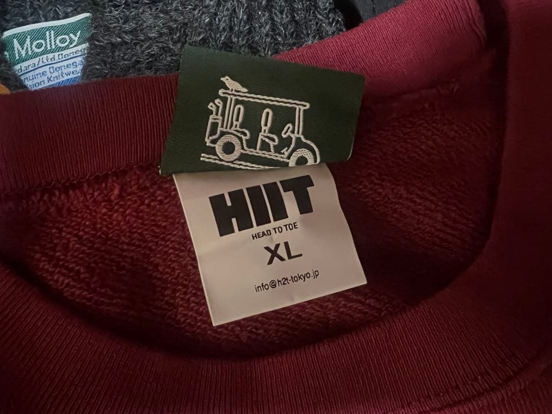 新品未使用　HIIT トレーナー　赤　XL