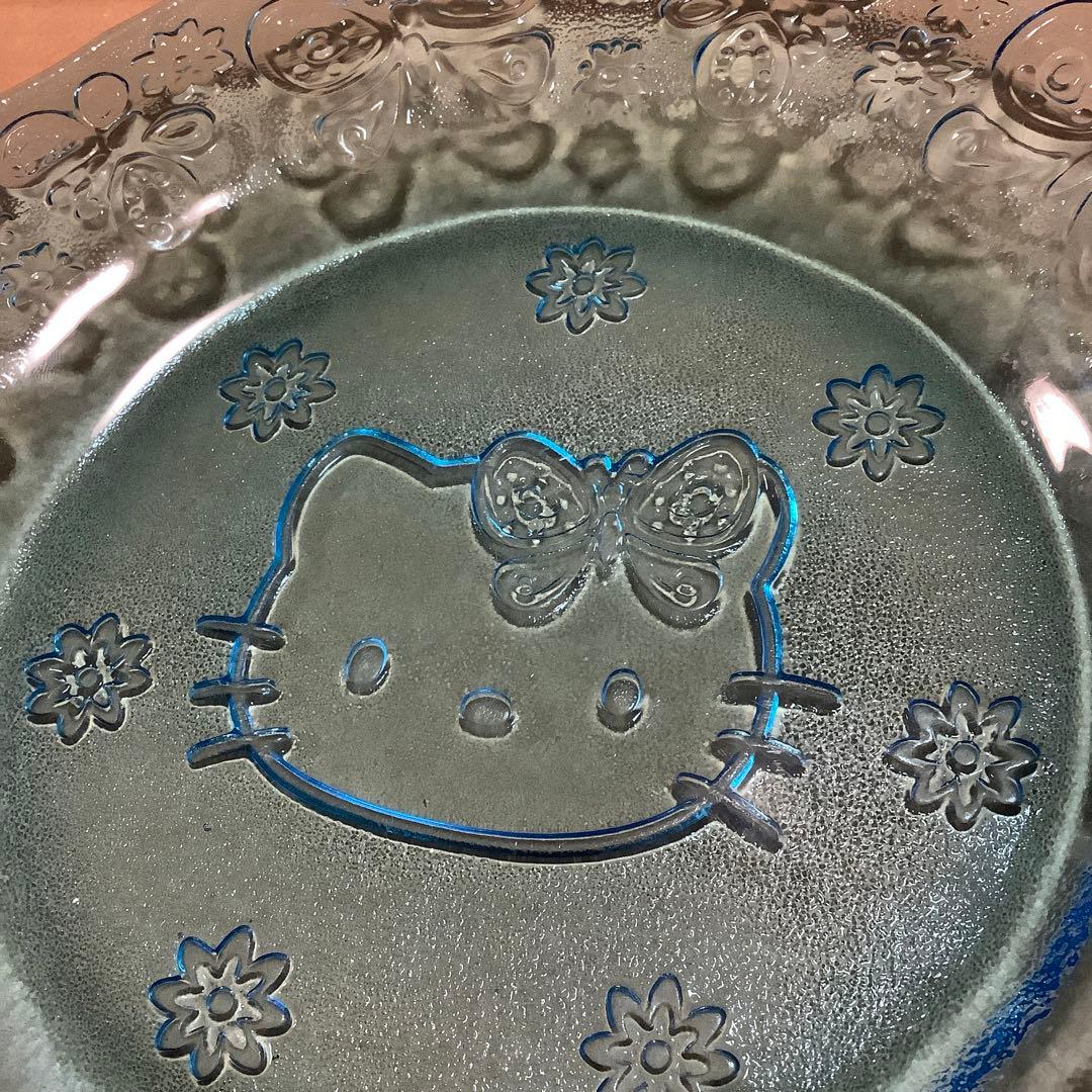 ハローキティ 透明皿プレート