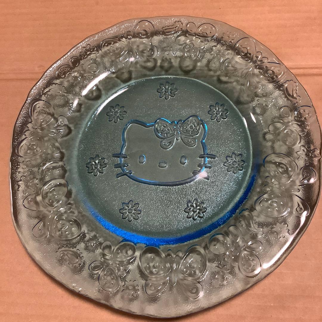 ハローキティ 透明皿プレート
