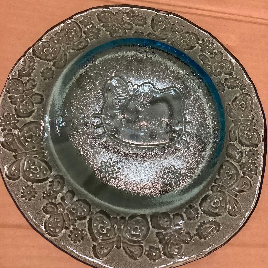 ハローキティ 透明皿プレート