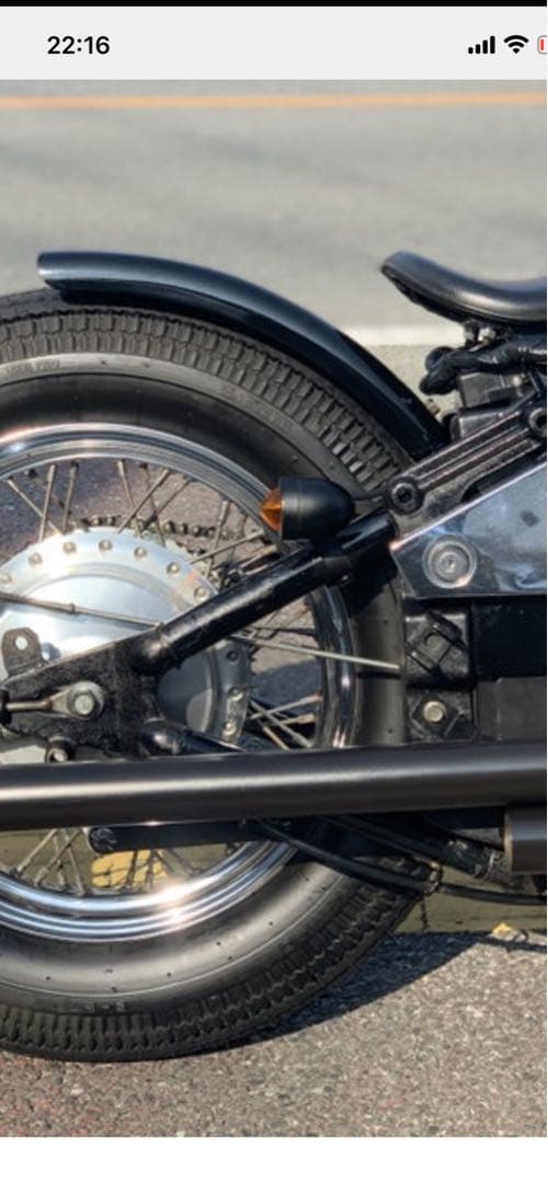 バルカン400ショートフラットフェンダーキット検t&f goodsモーターロック