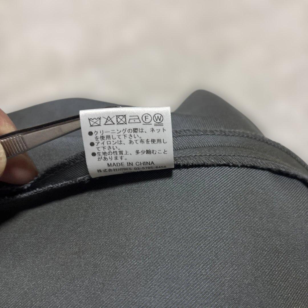 美品　エトレトウキョウ　スタンドカラーロングコート　グレー　サイズS