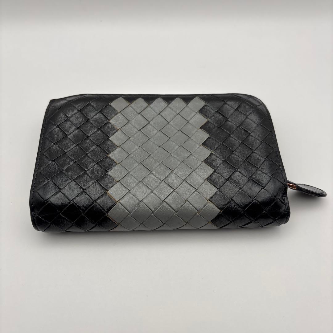 ◆正規品◆ボッティガヴェネタイントレチャート 二つ折りサイフ