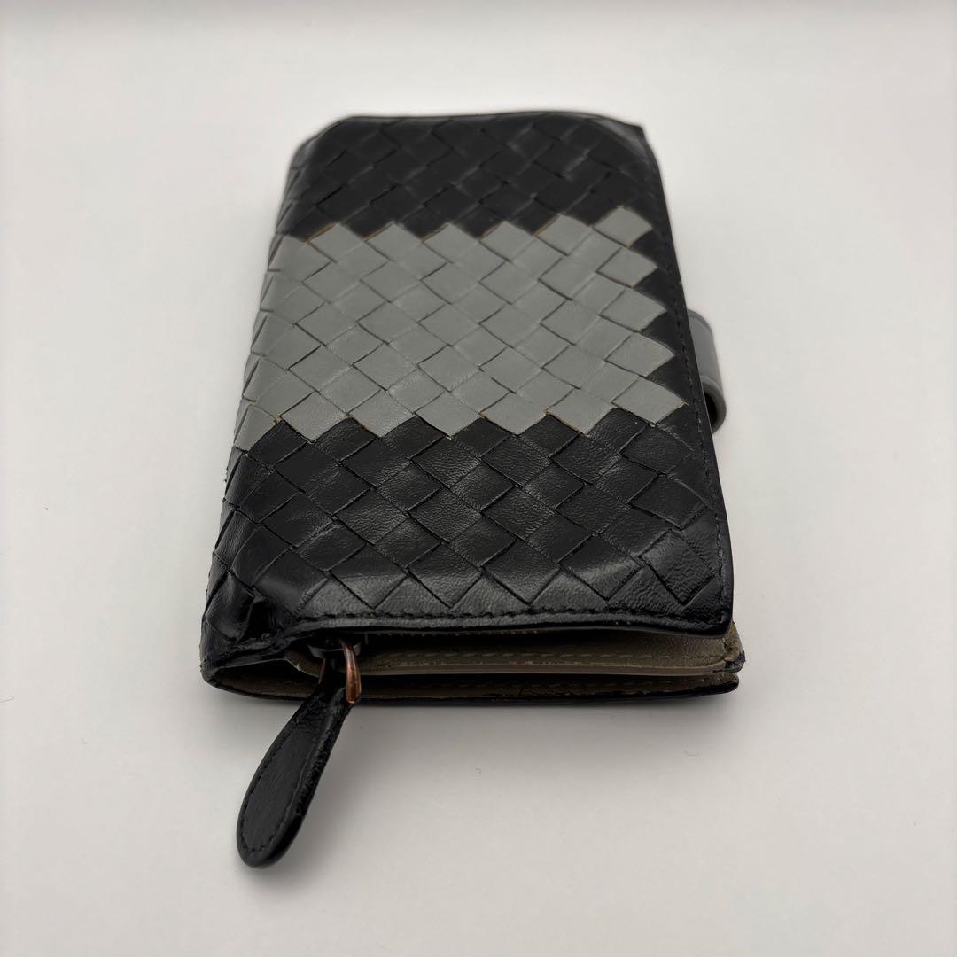 ◆正規品◆ボッティガヴェネタイントレチャート 二つ折りサイフ