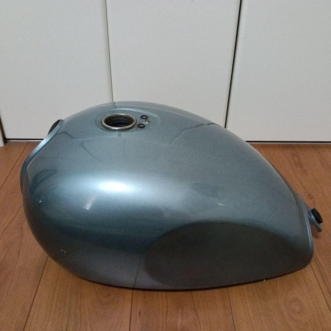 バイクタンク 　エストレヤRS用　リキッドシルバーメタリック　キャブレター車用