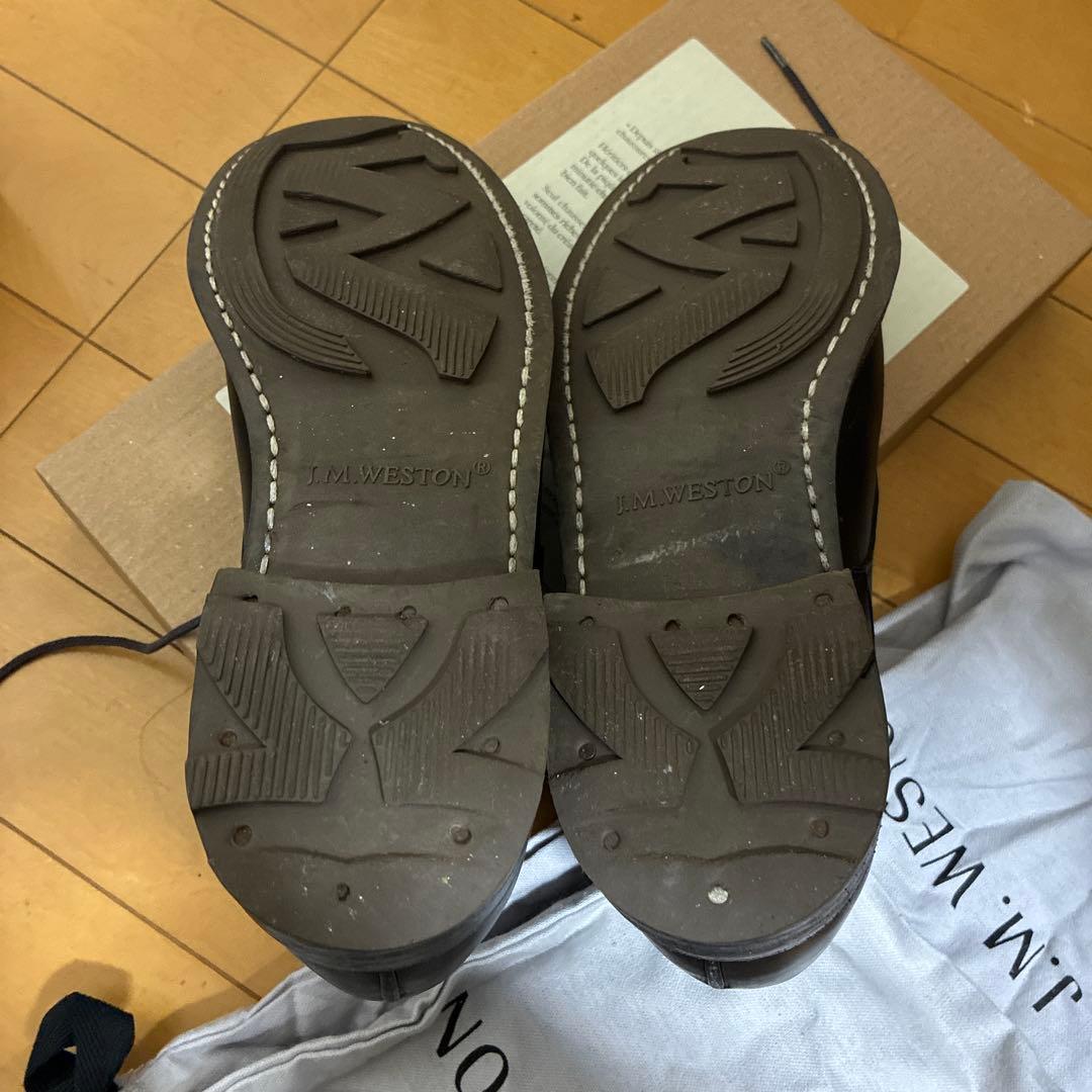 jm weston ゴルフ 5D ブラック ロシアンカーフ