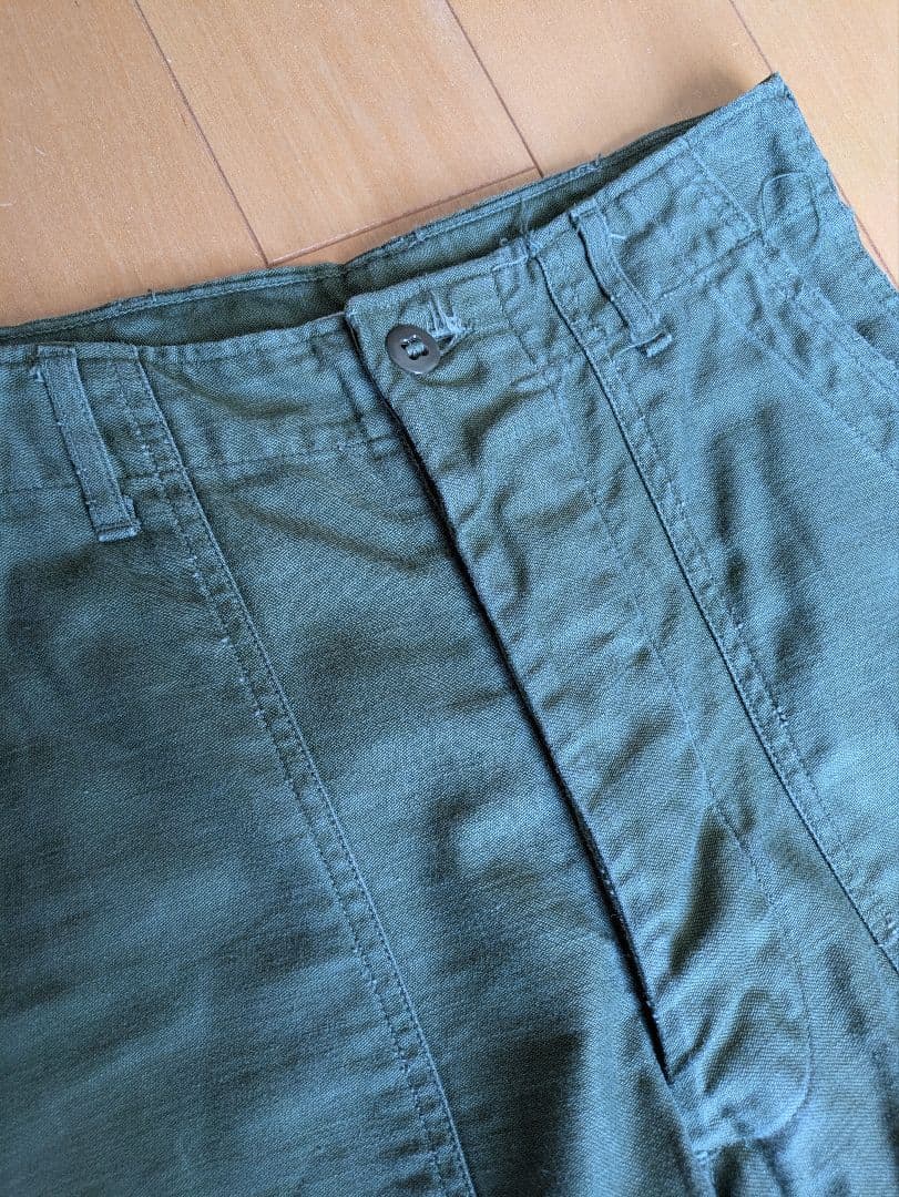 【美品】US.ARMY　60s ファティーグパンツ　XS