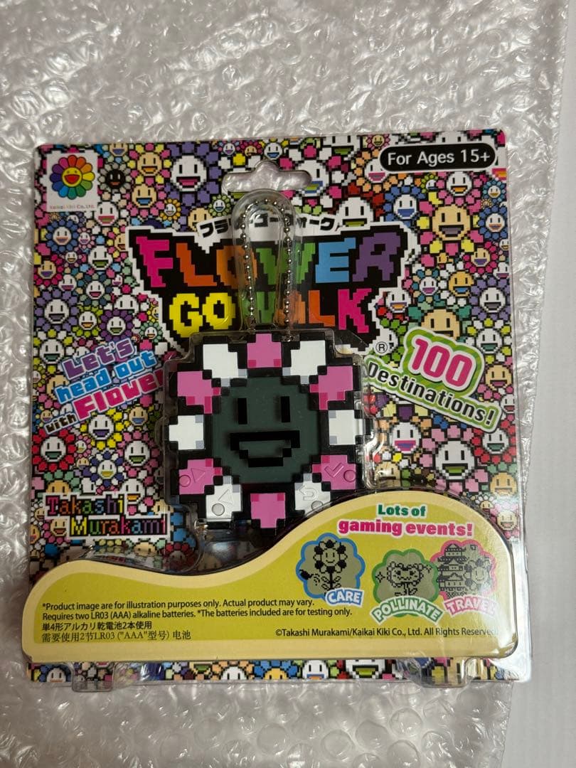 村上隆 kaikaiKiki フラワーゴーウォーク マルチカラー　クリア