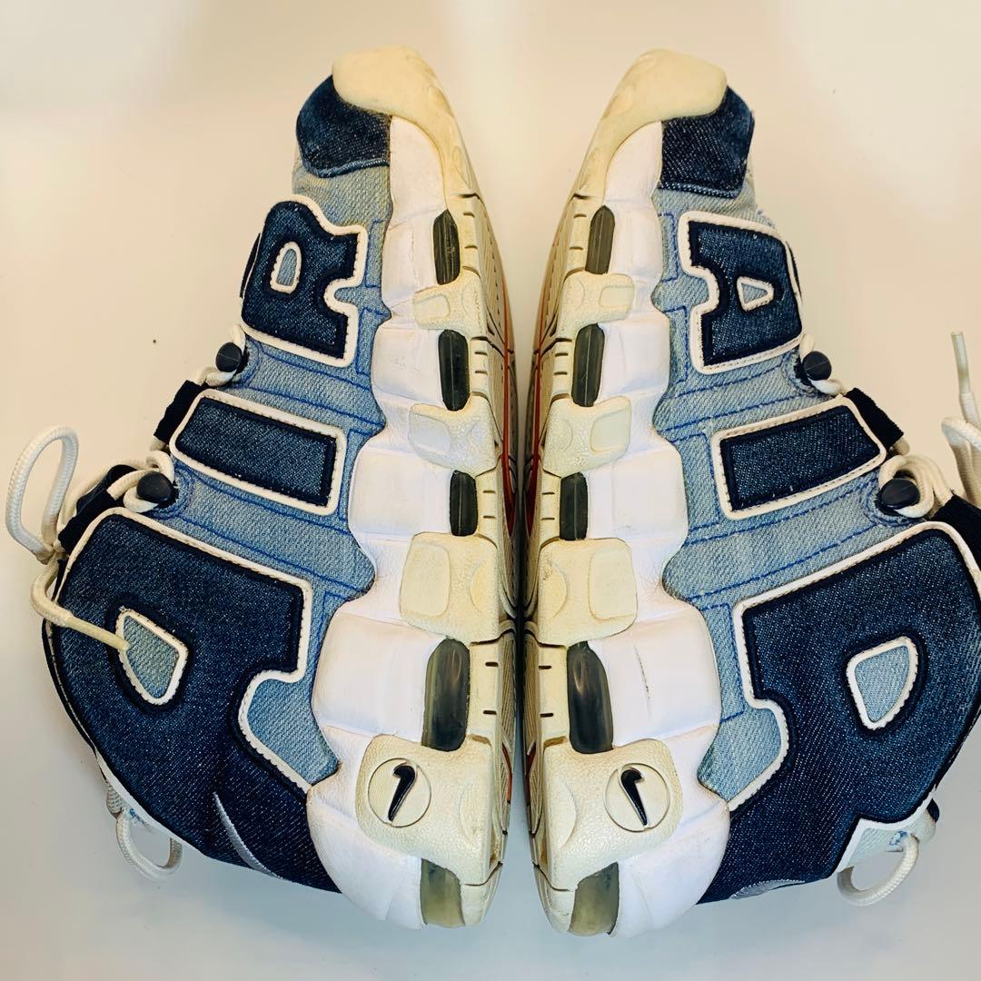 ⭐️美品、レア、エアモアアップテンポ96 デニム　CJ6125-100、24cm