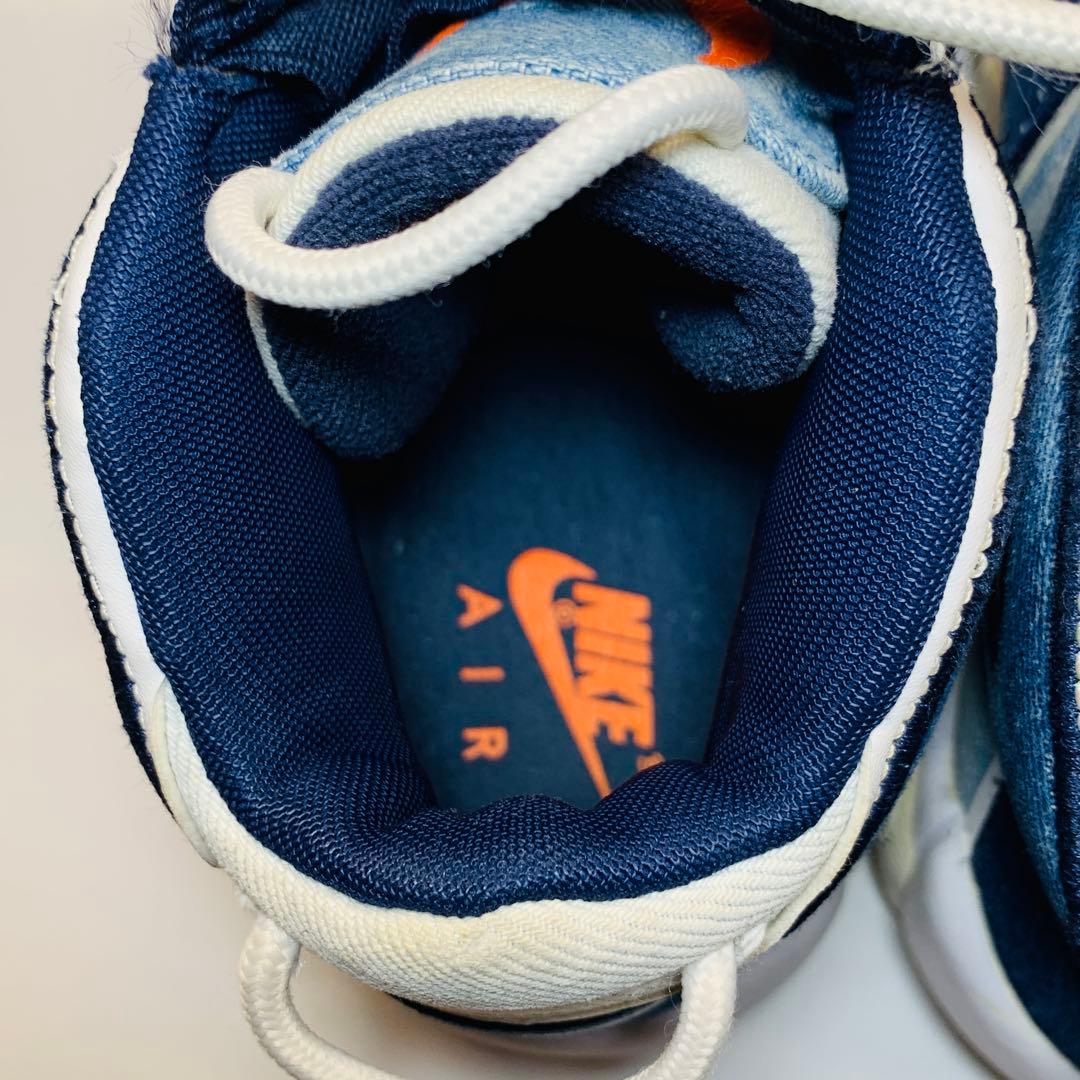 ⭐️美品、レア、エアモアアップテンポ96 デニム　CJ6125-100、24cm