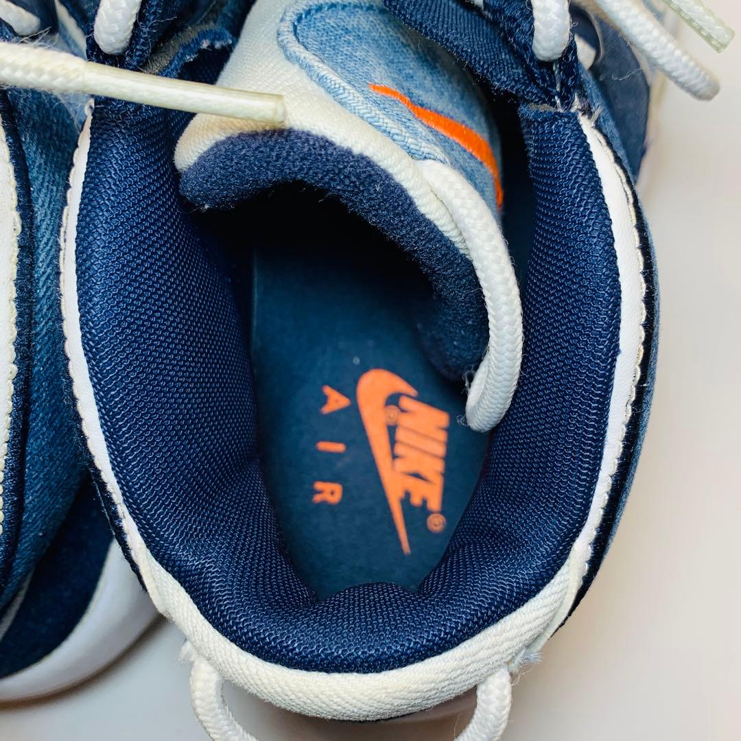 ⭐️美品、レア、エアモアアップテンポ96 デニム　CJ6125-100、24cm