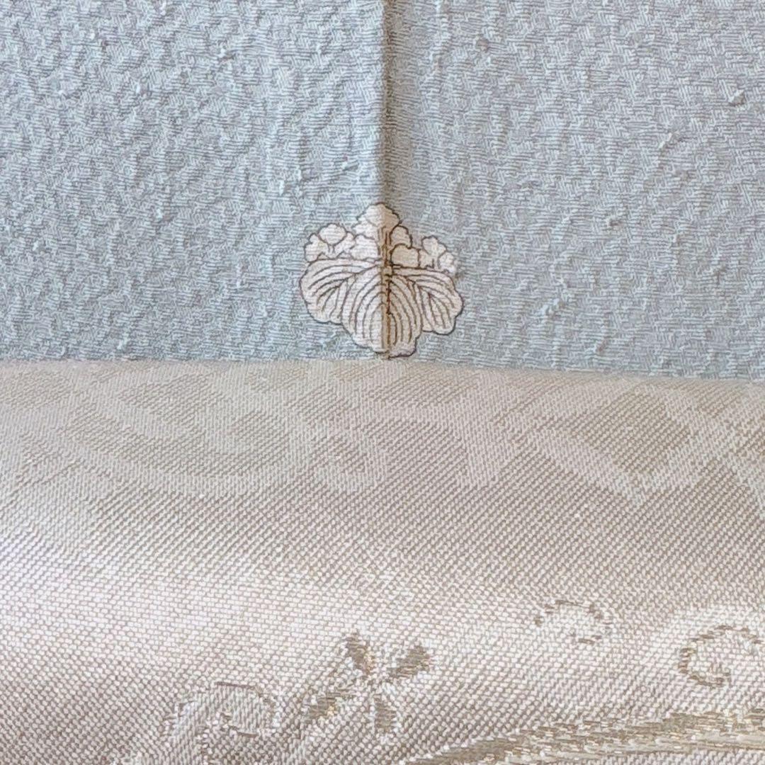 15日引下　美品　作家物　訪問着　フルセット　辻が花　翠山工房　裄67 S M