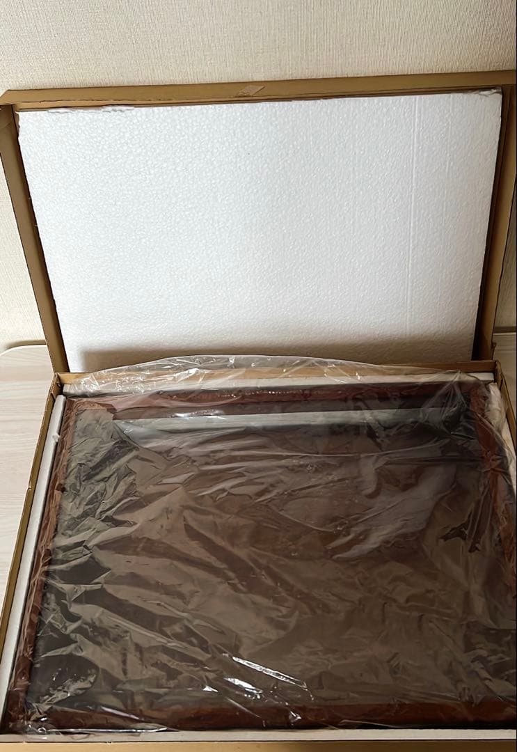 木製ガラスディスプレイケース　ウォールナット