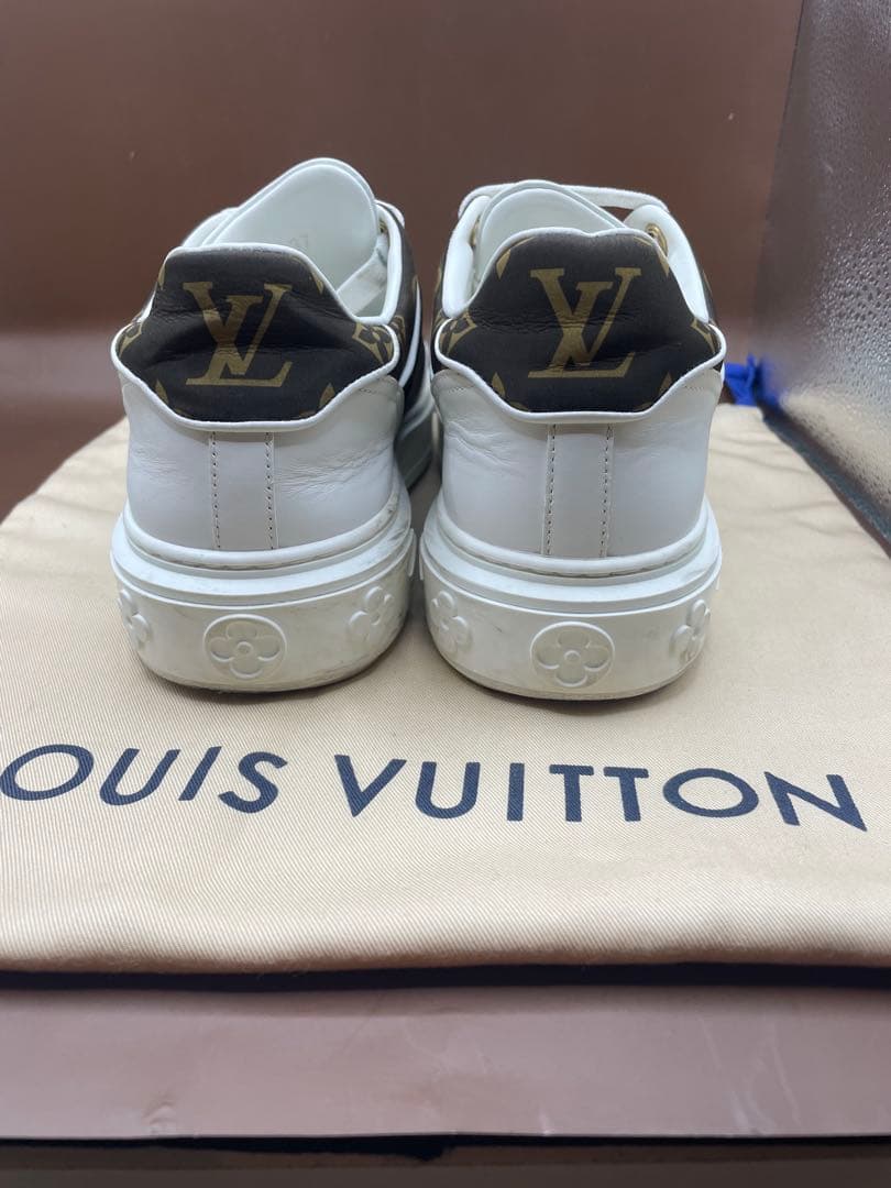 ルイヴィトン　タイムアウトライン　ライン　モノグラムスニーカー　23.5〜24㌢