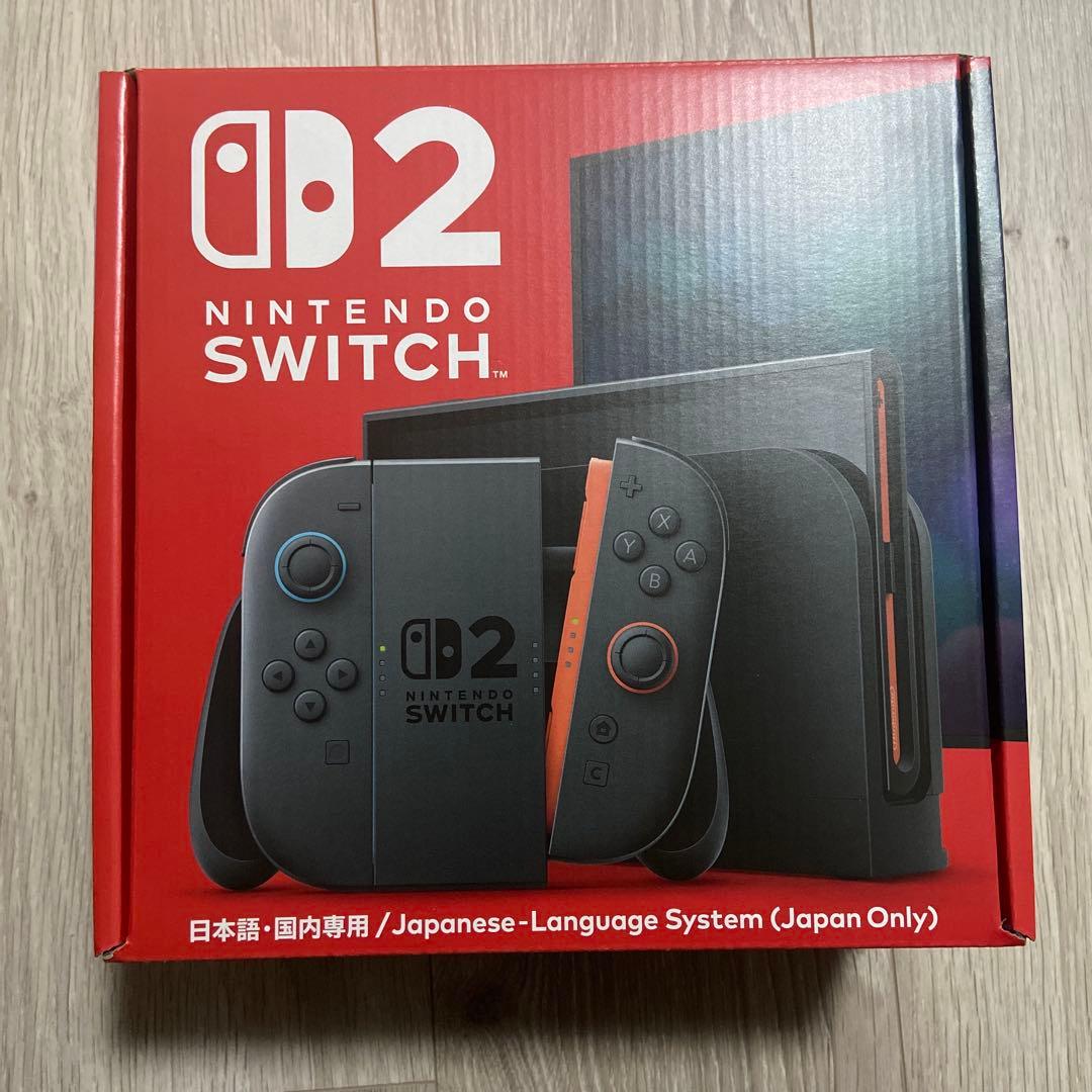 Nintendo Switch2本体 新品未開封　(日本語専用)