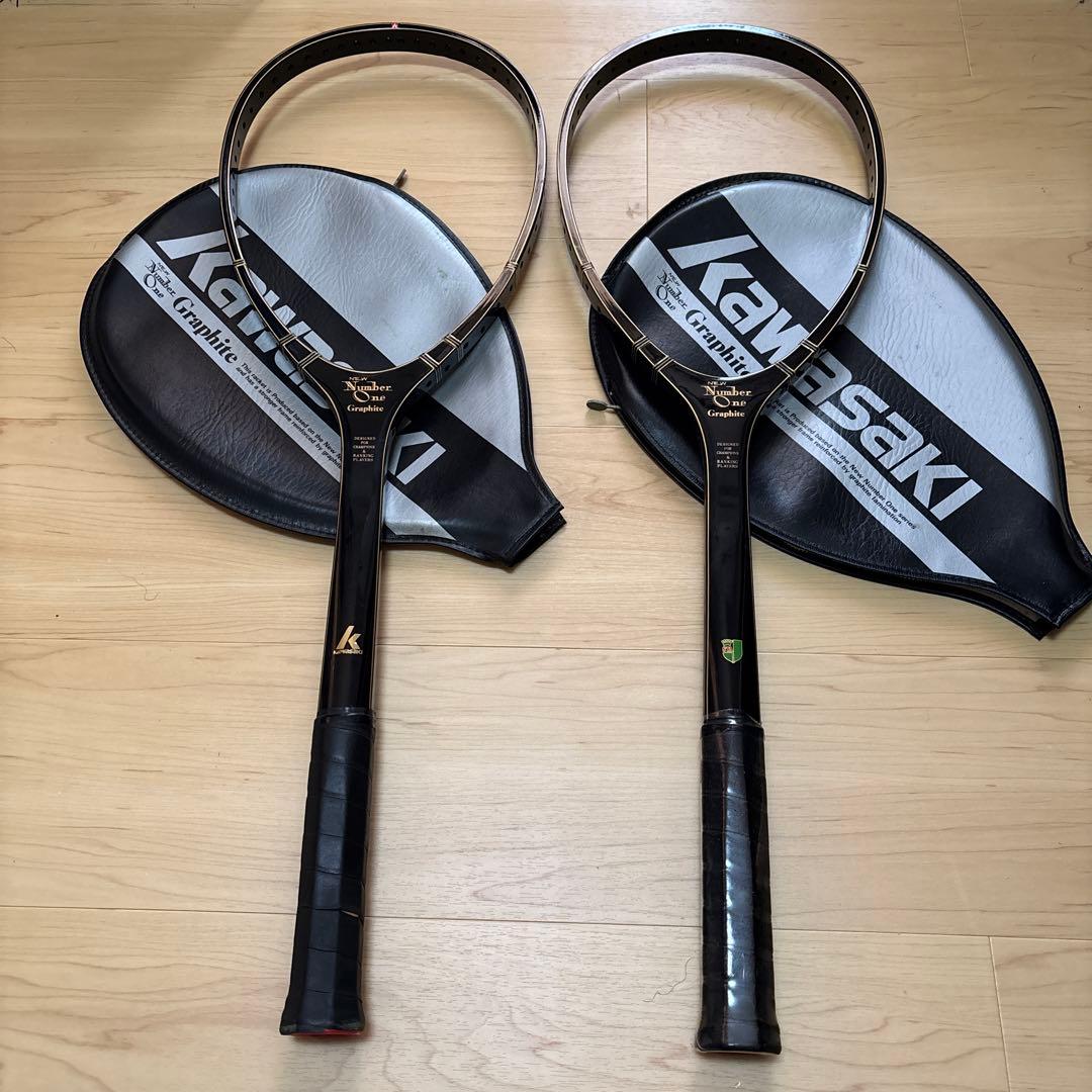 Kawasaki Number One Graphite ラケット2本セット
