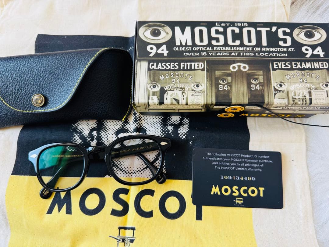 【新品未使用】モスコット MOSCOT LEMTOSH 49サイズ