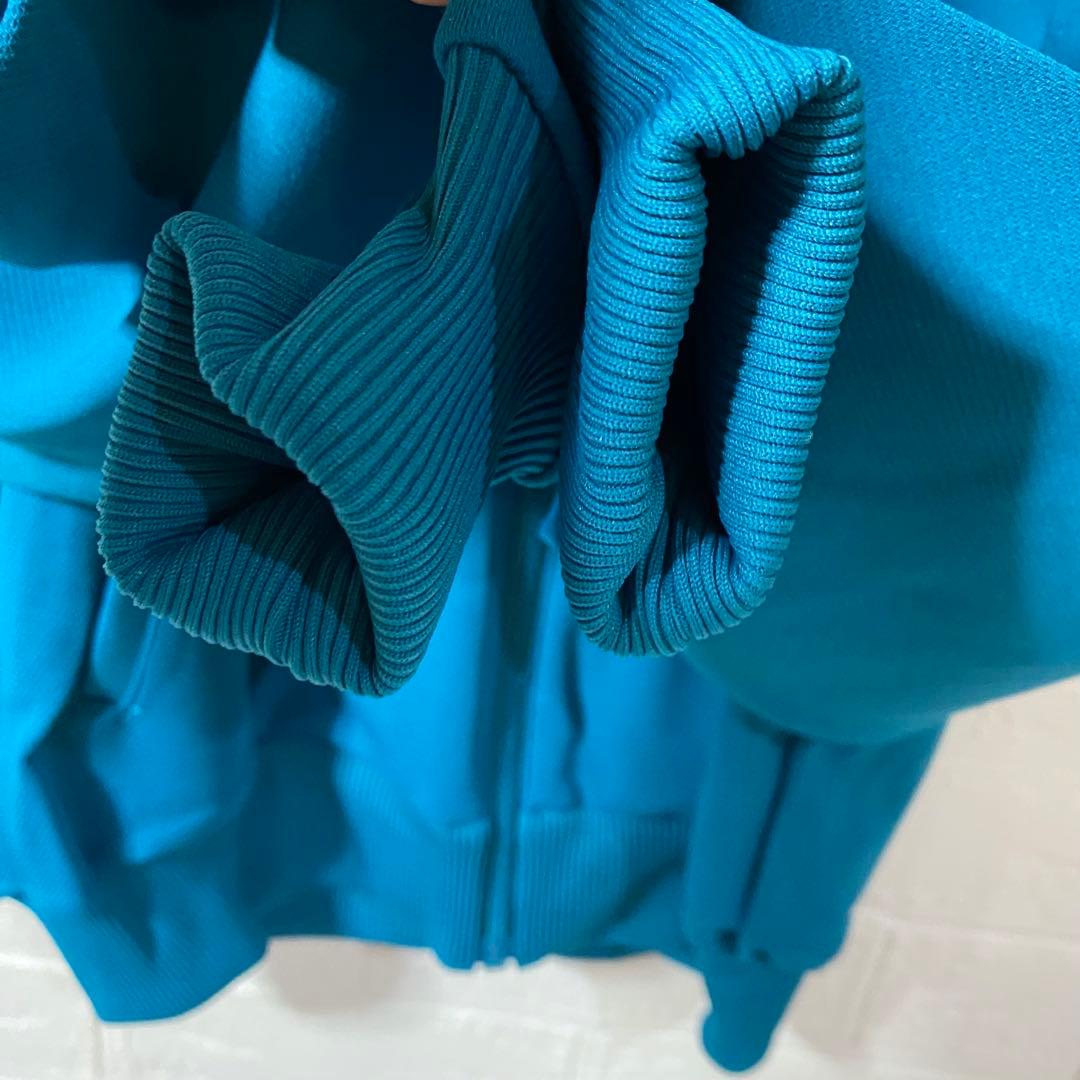 【未使用デッドストック品】アディダス　西ドイツ製トラックジャケット　ターコイズ