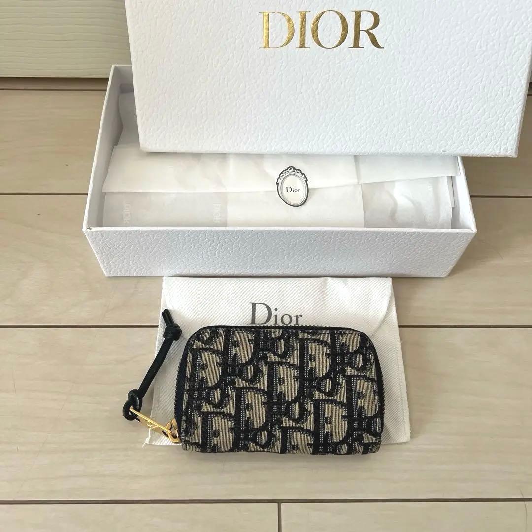 Christian Dior オブリーク　キーケース　ケース　ミニ財布