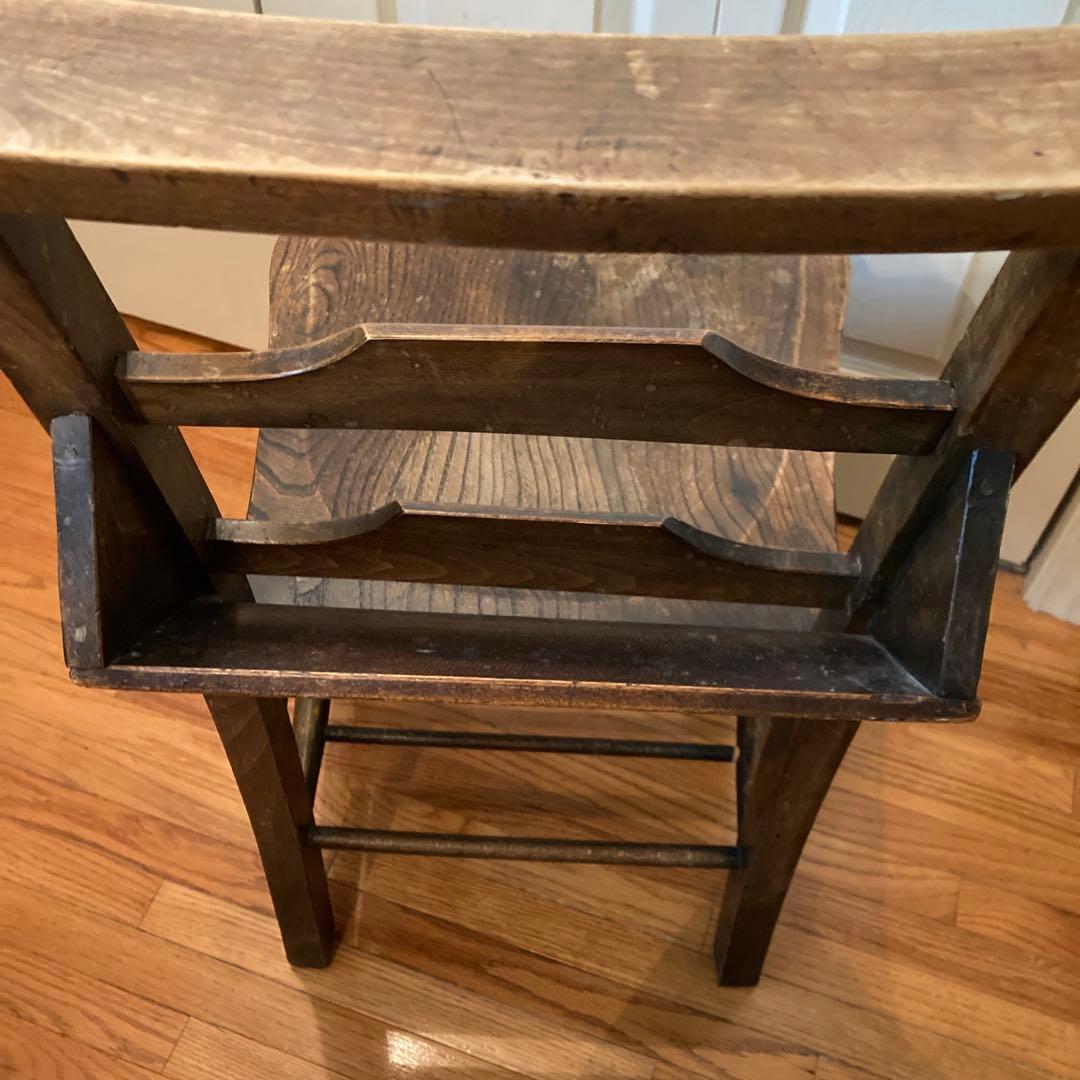 イギリス アンティーク チャーチチェア