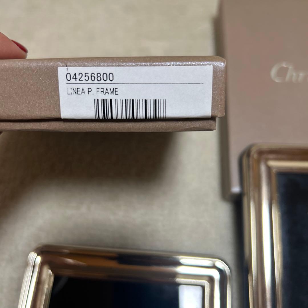 【美品】Christofle フォトフレーム 3点セット