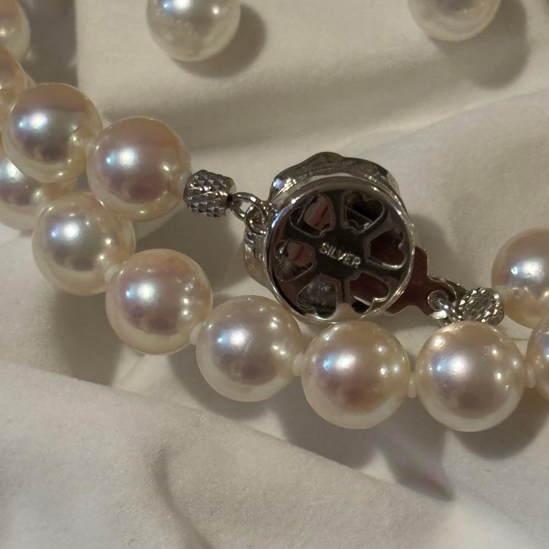 ✴︎まる✴︎アコヤ真珠　8.0〜8.5mm パールネックレスイヤリング