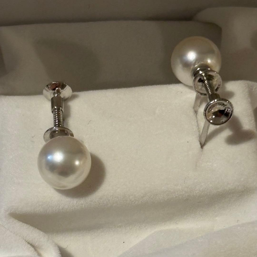 ✴︎まる✴︎アコヤ真珠　8.0〜8.5mm パールネックレスイヤリング