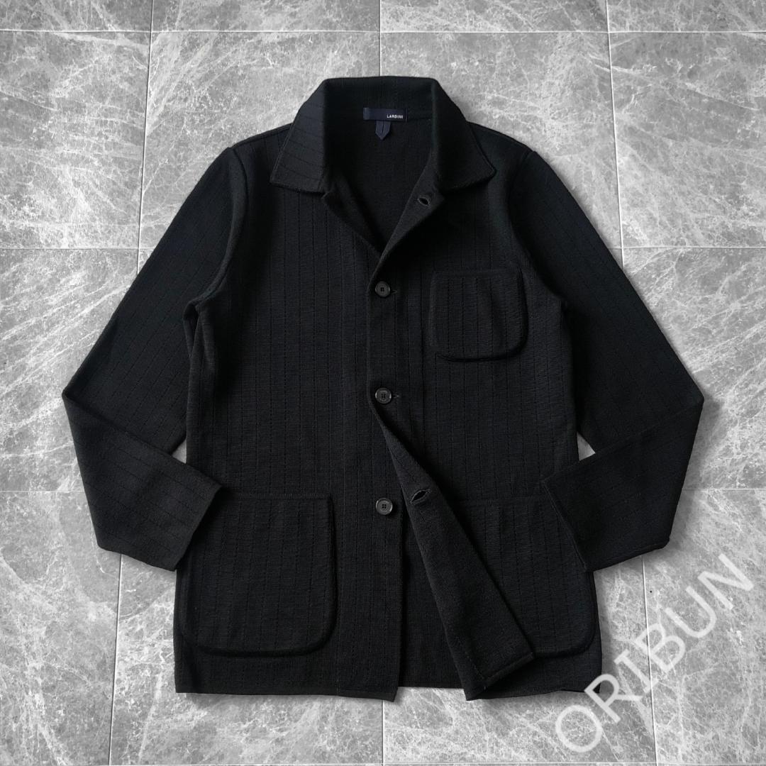 LARDINI 12ゲージウールミラノリブニットカバーオール BEAMS 干場