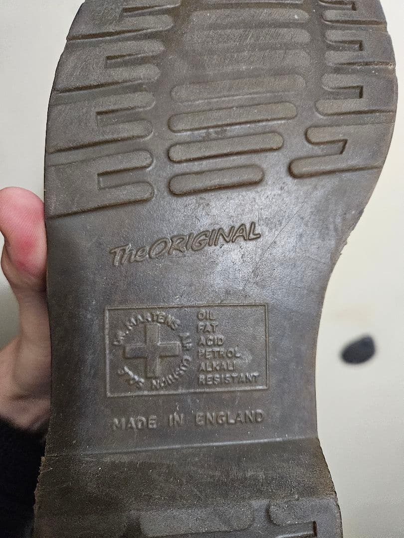 サイドゴアブーツ 黒 レザー