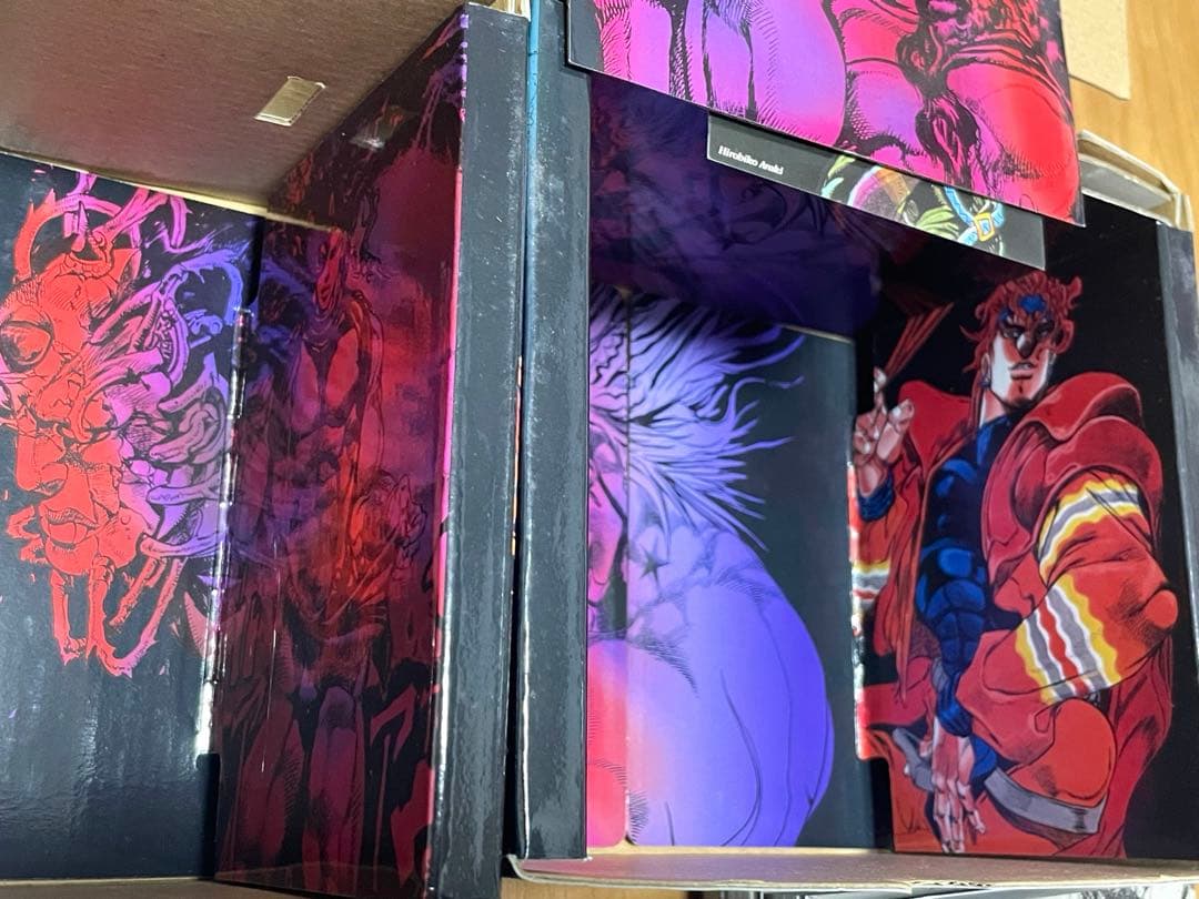 ジョジョの奇妙な冒険　文庫　1〜5部　全BOX特典ポストカード付き　【美本】