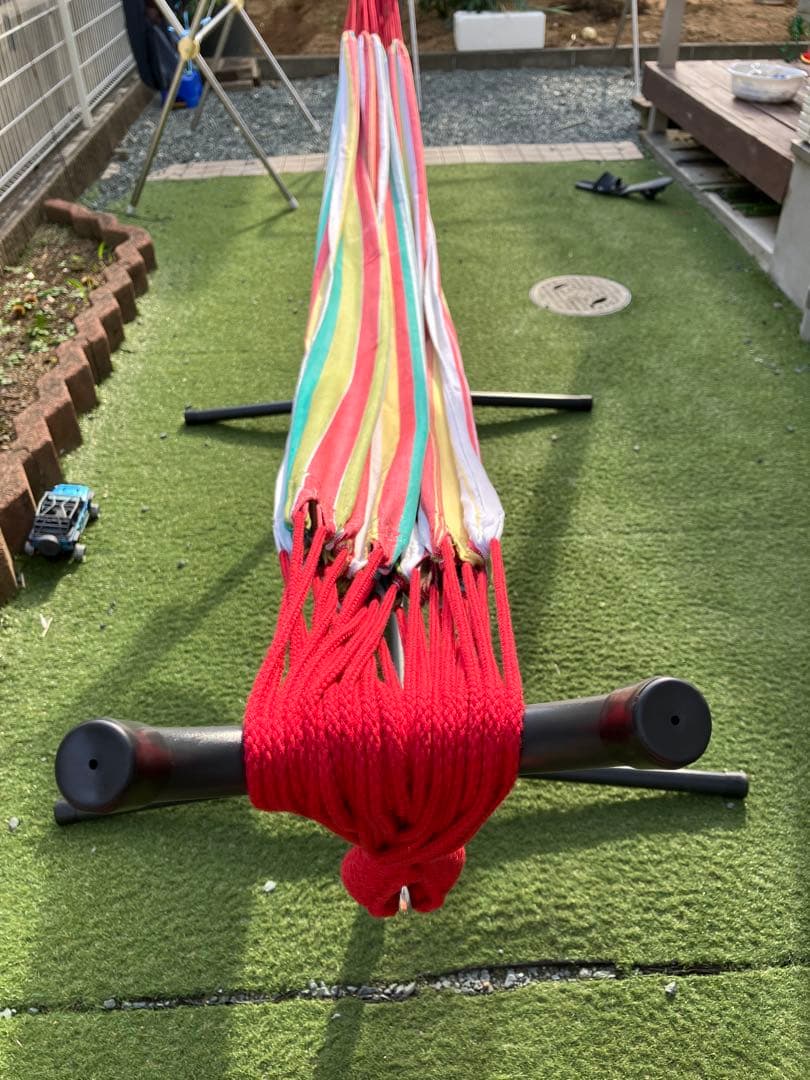 週末価格！ビブレ　ハンモック 自立式 VIVERE 収納ケース付き