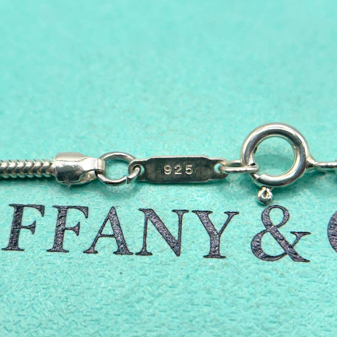 美品　ティファニー　スネーク　チェーン　ネックレス　シルバー　925