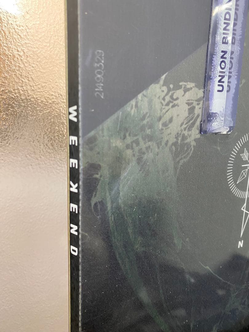 # WEEKENDスノーボードセット ブーツ ケース付き