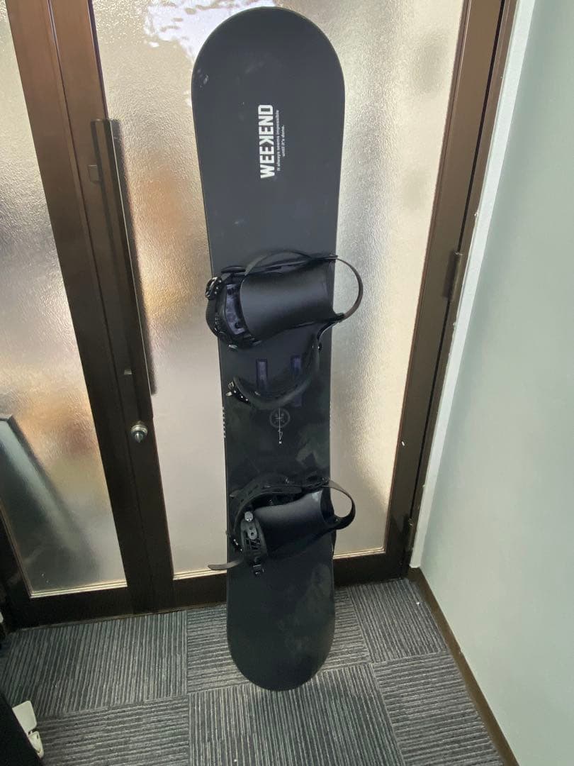 # WEEKENDスノーボードセット ブーツ ケース付き