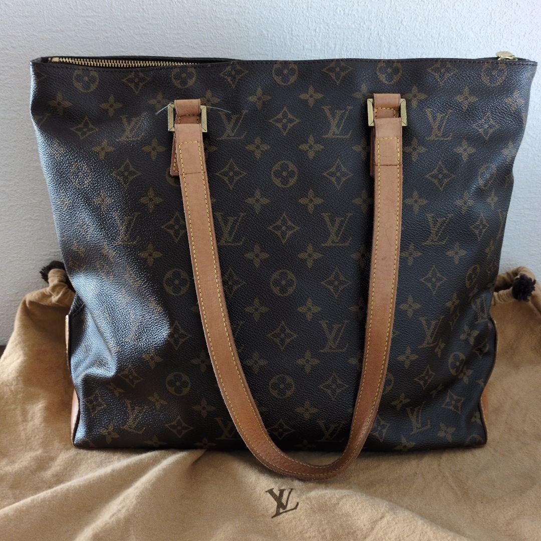 ルイ・ヴィトン　カバ・メゾ　モノグラム　保存袋付き