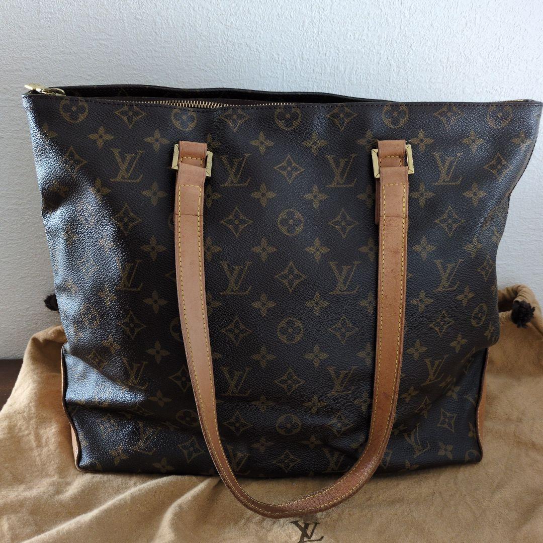 ルイ・ヴィトン　カバ・メゾ　モノグラム　保存袋付き