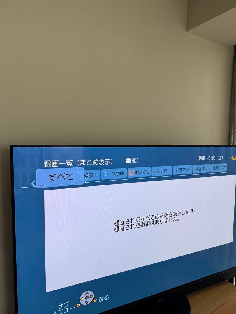 Panasonic DIGA ブルーレイレコーダー　DMR-BWT510