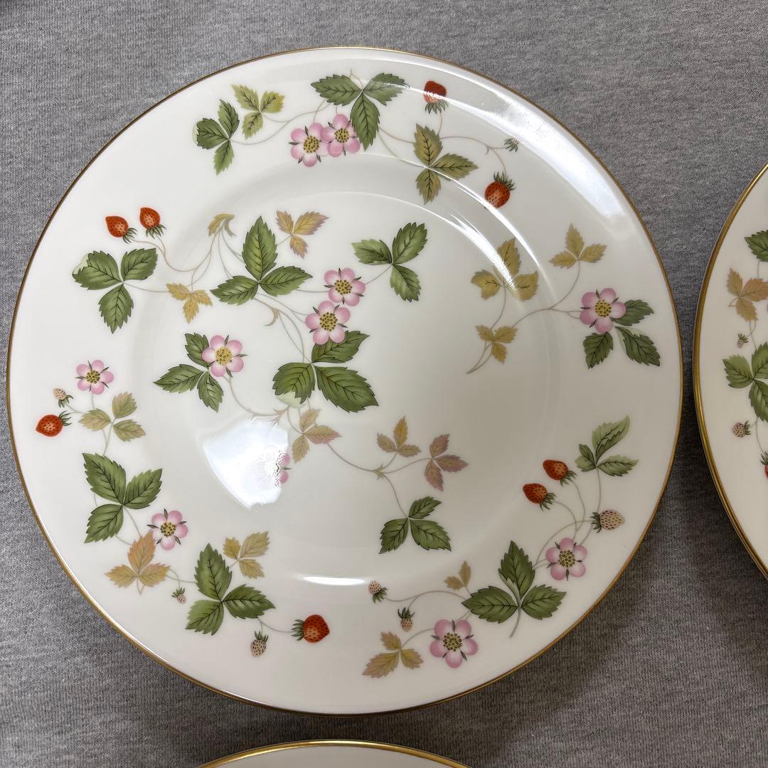 【美品】 Wild Strawberry 皿 4枚セット