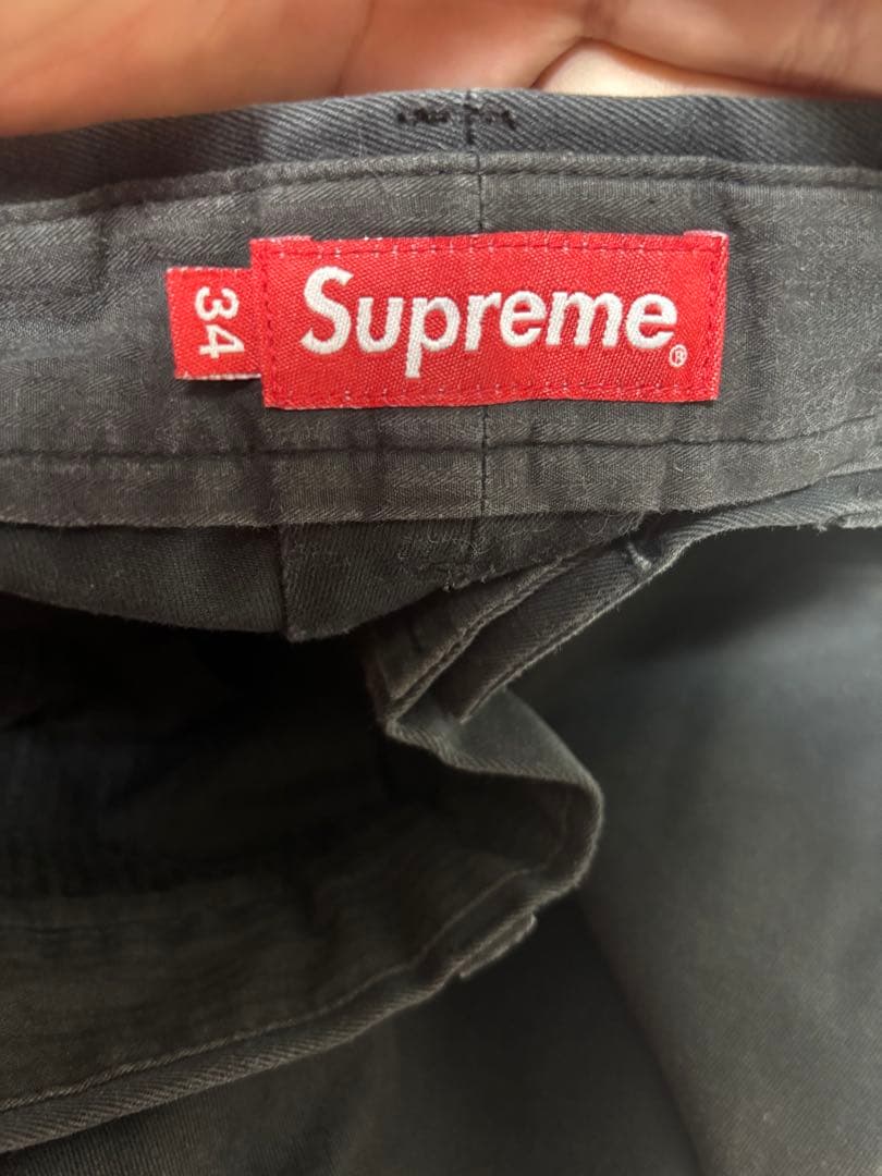 早い者勝ち‼️ supreme Pin Up Chino Pants サイズ34