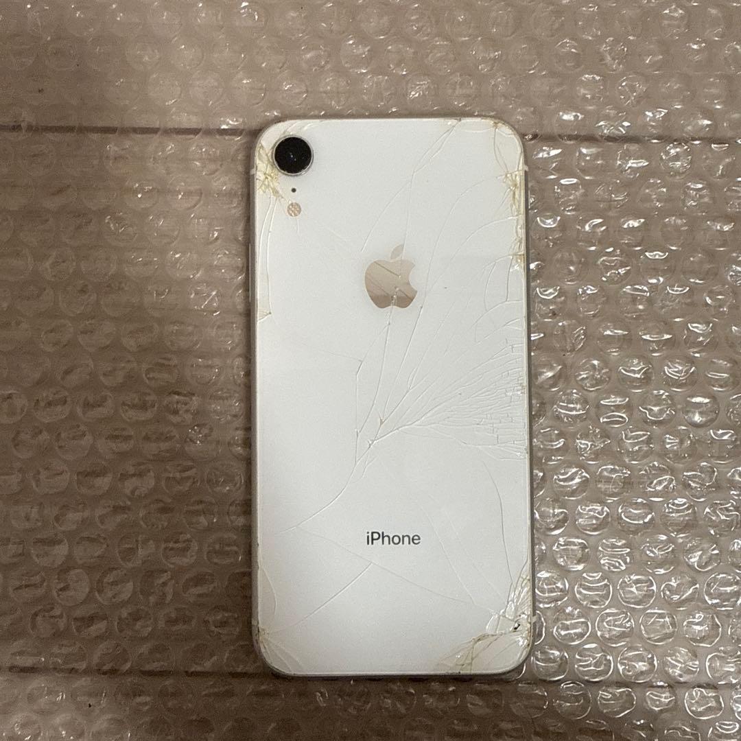 【背面割れ】iPhoneXR 128GB