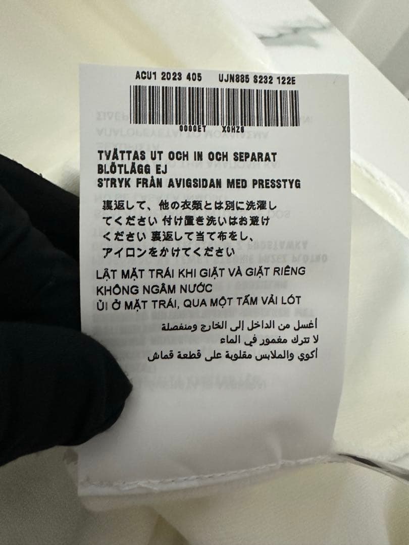 PRADA トライアングルロゴTシャツ　パイル地　XLサイズ