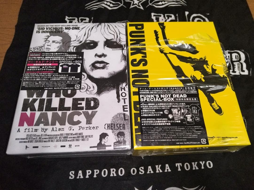 フー・キルド・ナンシー DVDBOX＋パンクス・ノット・デッド DVDBOX