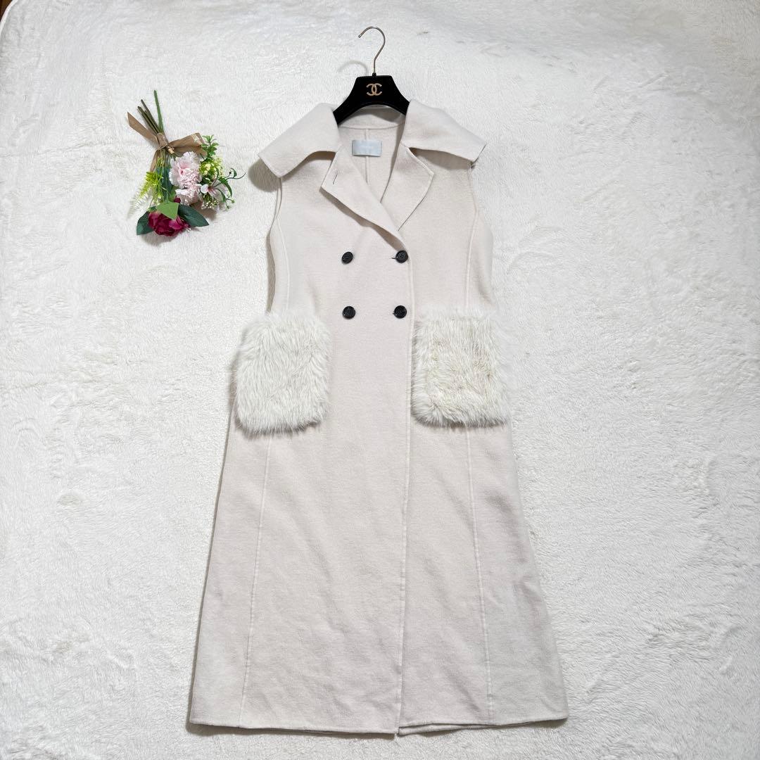 セルフォード　CELFORD 3way リバートレンチコート　白