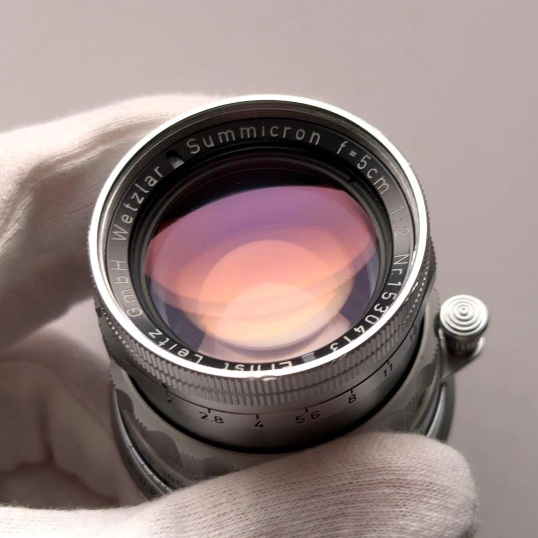 ライカ ズミクロンM50mm F2（固定前期）Summicron Leica