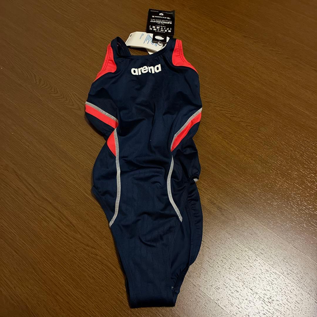 arena X-PYTHON 2 水着 ネイビー/レッド