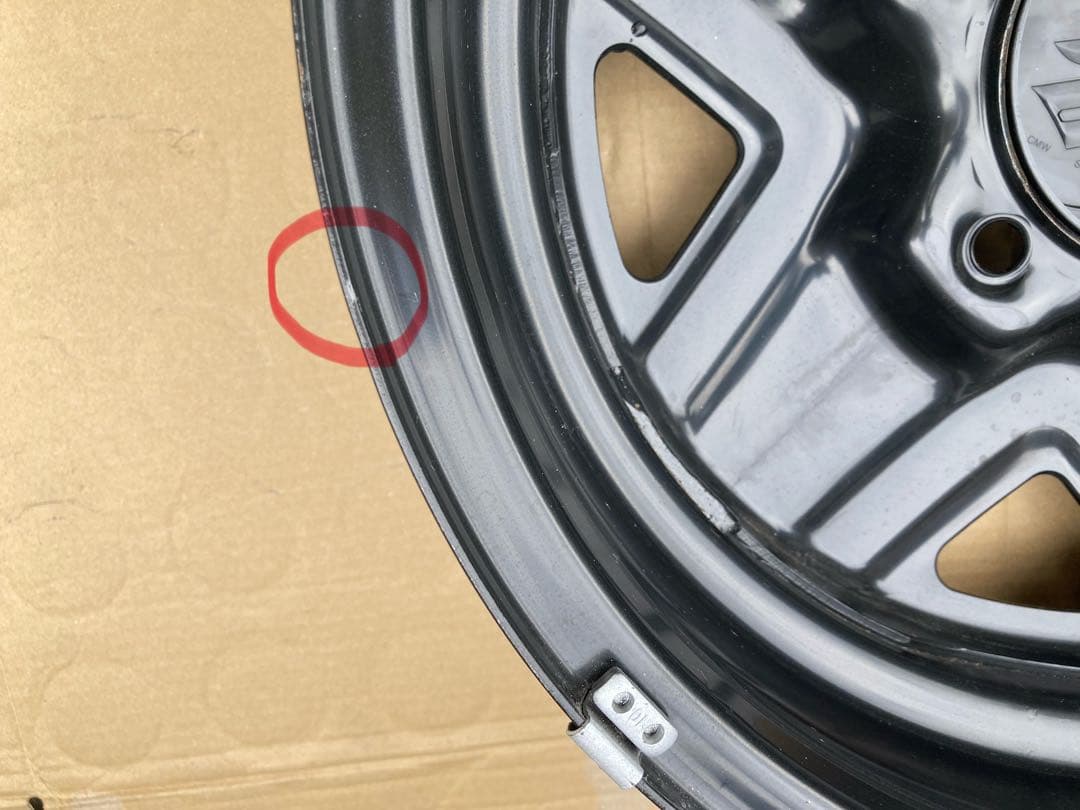 ジムニー　JB64 ホイール　2本　約2000k走行　①